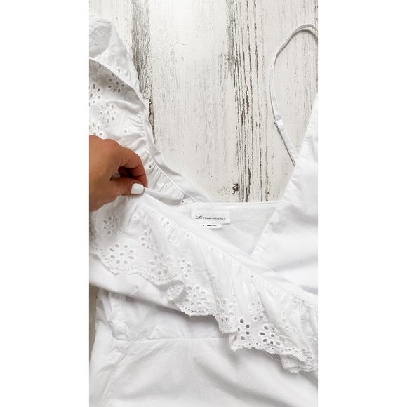 Revolve Lovers + Friends Kate White Eyelet Dress - Picture 7 of 8